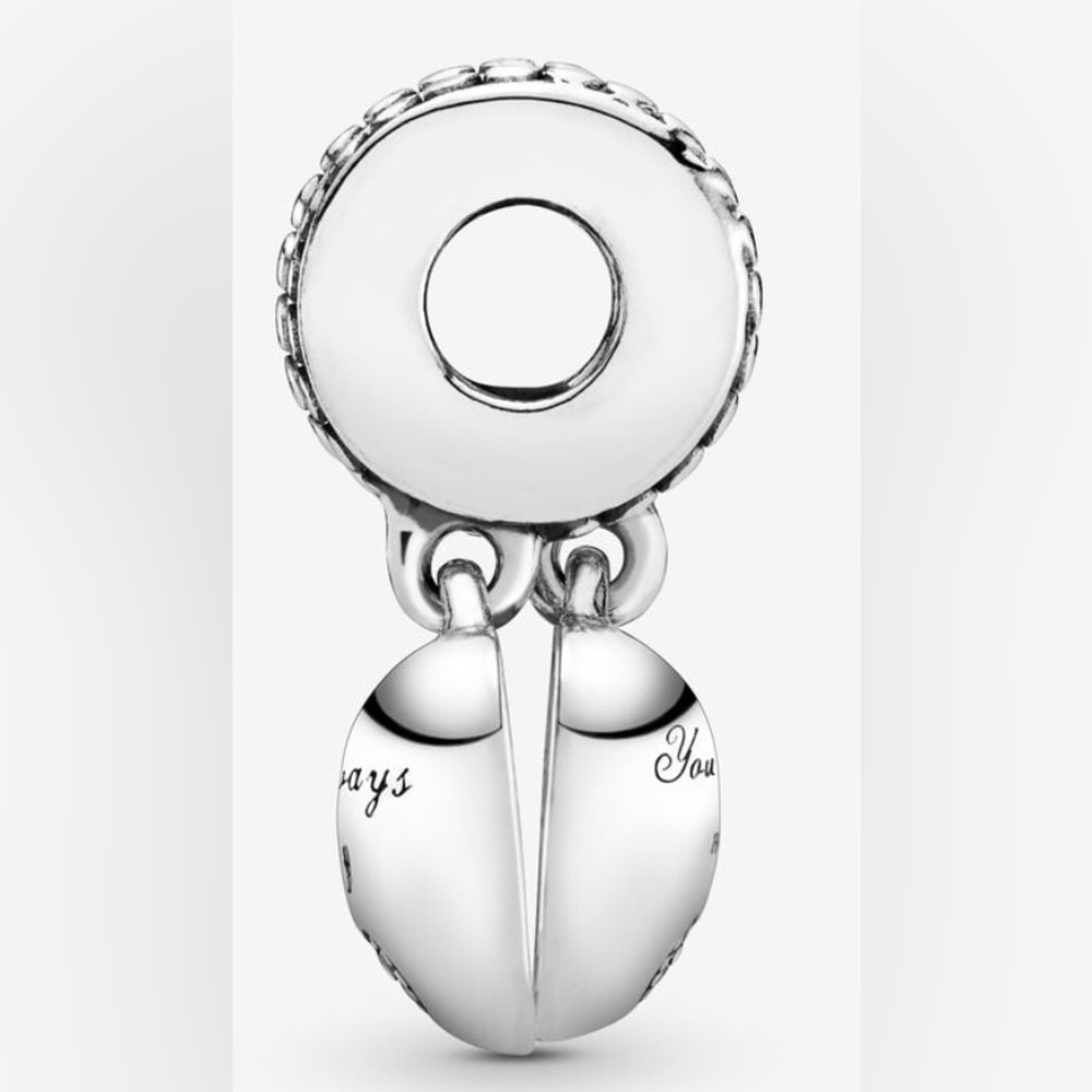 ❤️PANDORA Mother & Daughter Hearts Dangle Charm BRAND NEW - Picture 4 of 5